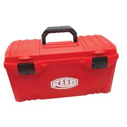 19-1/4 x 10 in. Black and Red Plastic Tool Case