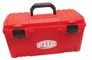 19-1/4 x 10 in. Black and Red Plastic Tool Case