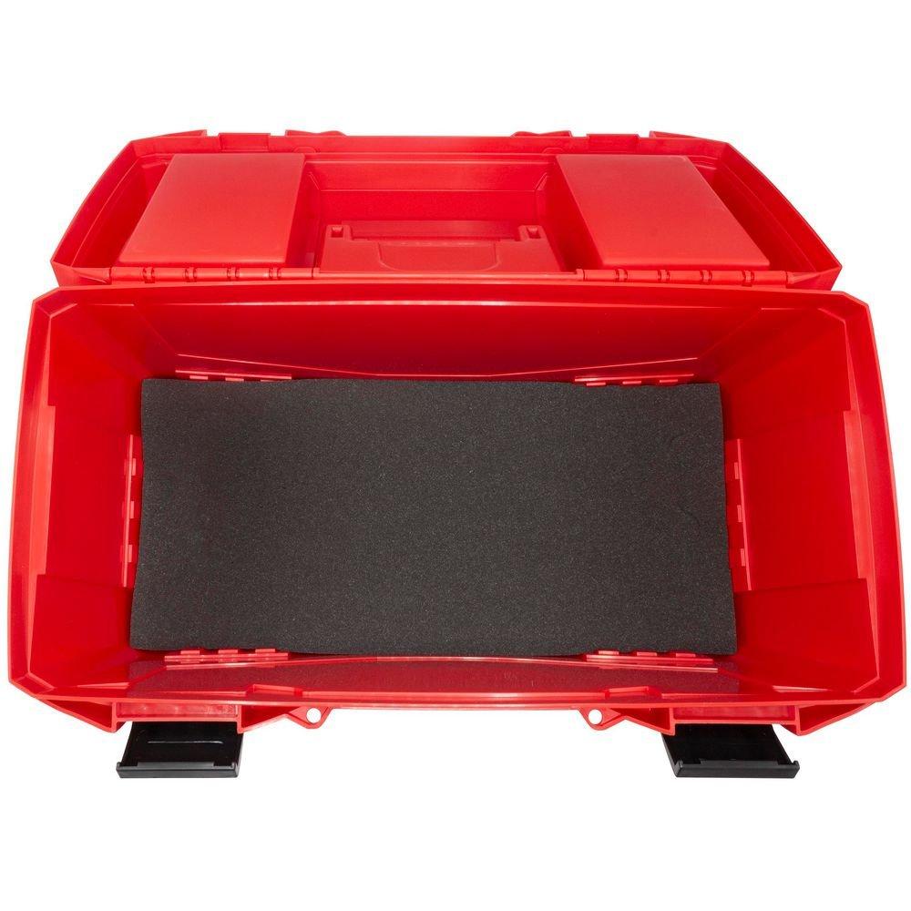 REED Black 19-1/4 x 10 in. Plastic Tool Case 