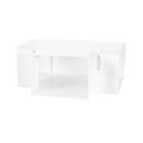DiversiTech&reg; White 6 in. Line Set Cover System Resin in White 