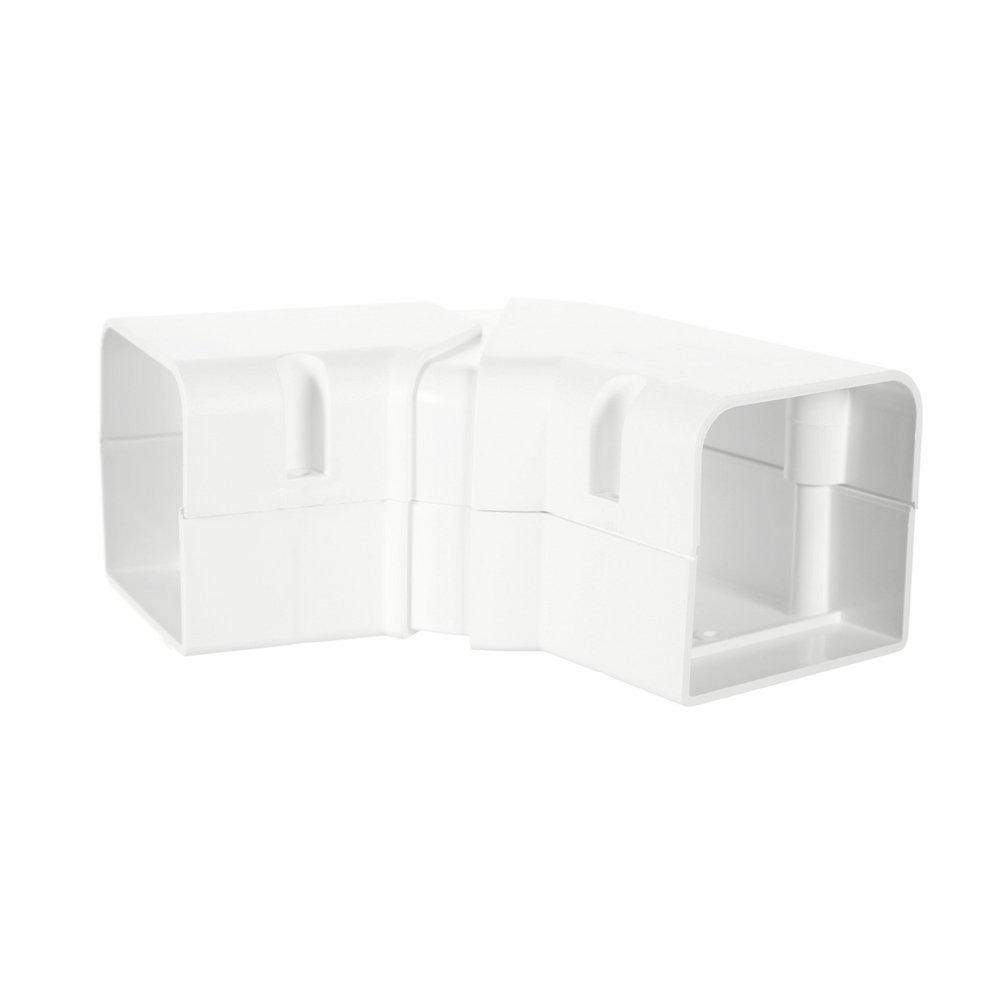 SPDCHN 4IN ADJ FLAT BEND WHT 