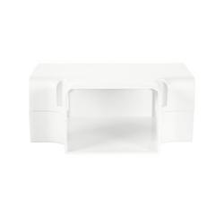 4 in. White Line Set Cover Tee