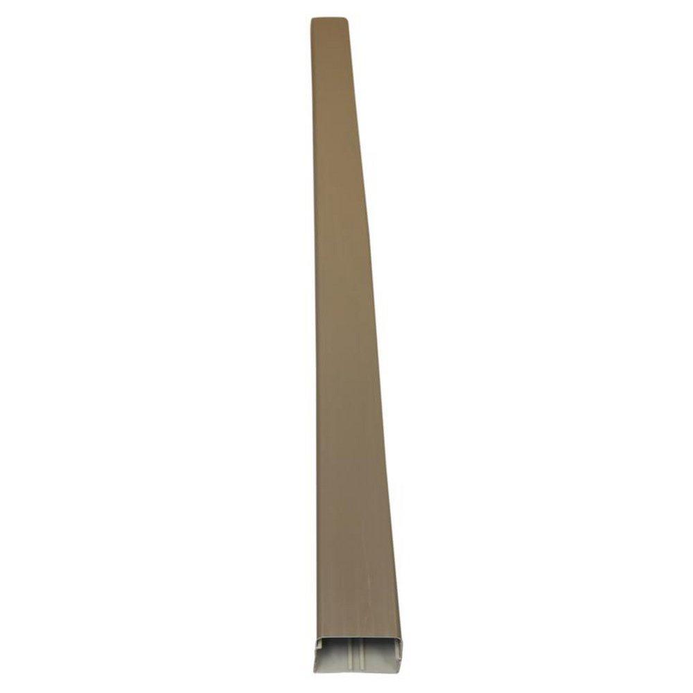 DiversiTech&reg; Brown 4 in. Line Set Cover System in Brown 