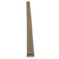 6-1/2 ft. x 4 in. Line Set Cover System in Brown