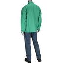 PIP® Green Cotton and Fabric FR Treated Welder Jacket in Green 