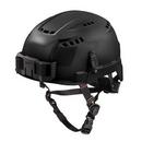 BLACK VENTED HELMET W/BOLT  CLS C 
