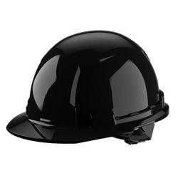 Type 1 Class E Front Brim Hard Hat in Black