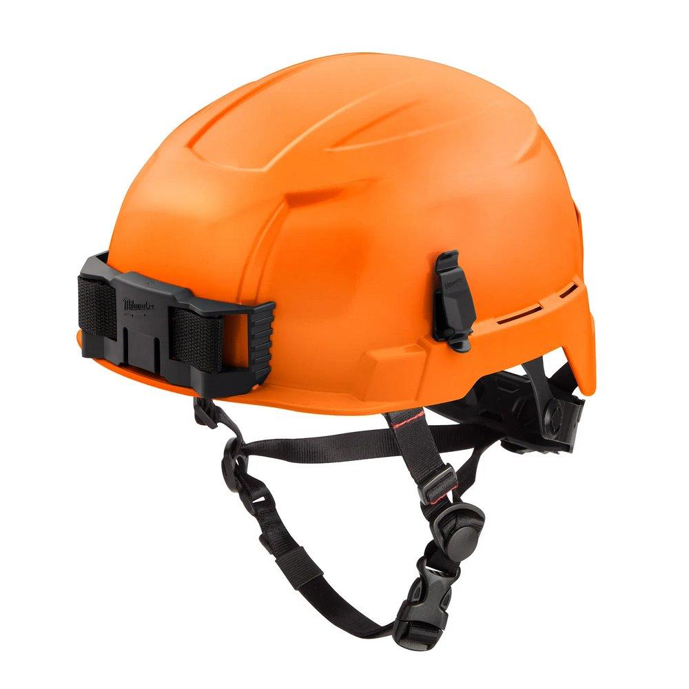 ORANGE HELMET W/BOLT  CLASS E 