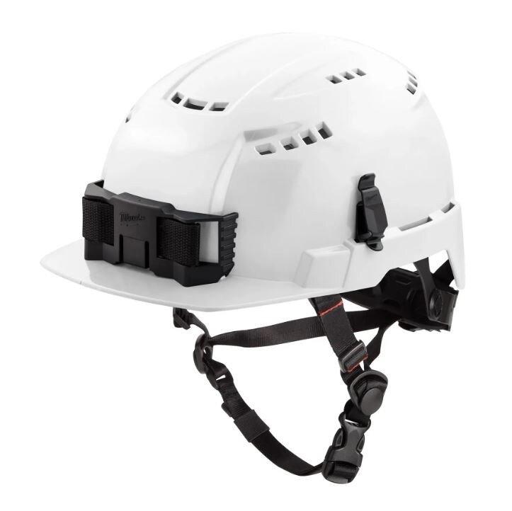 Milwaukee&reg; White Plastic Hard Hat 