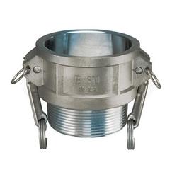 1 in. Stainless Steel PART B FEM Coupling X MNPT