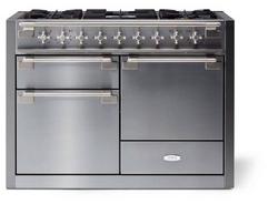 47-9/16 x 28-7/16 x 36-1/8 in. 17000 BTU 6 cu. ft. 5-Burner Dual Fuel Sealed Freestanding Range in Stainless Steel