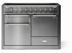 36-1/8 x 47-9/16 x 28-7/16 in. 6.0 cu. ft. 5-Burner Induction Electric Freestanding Range in Stainless Steel
