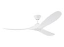 60 in. 3-Blade Indoor or Outdoor Ceiling Fan in Matte White