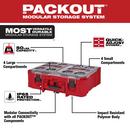 Packout Red/Black Deep Compartment Organizer 