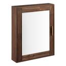23 x 29 in. Surface Mount Medicine Cabinet in Russet Brown 