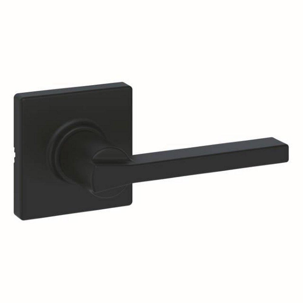 Kwikset Matte Black Passage Lever 