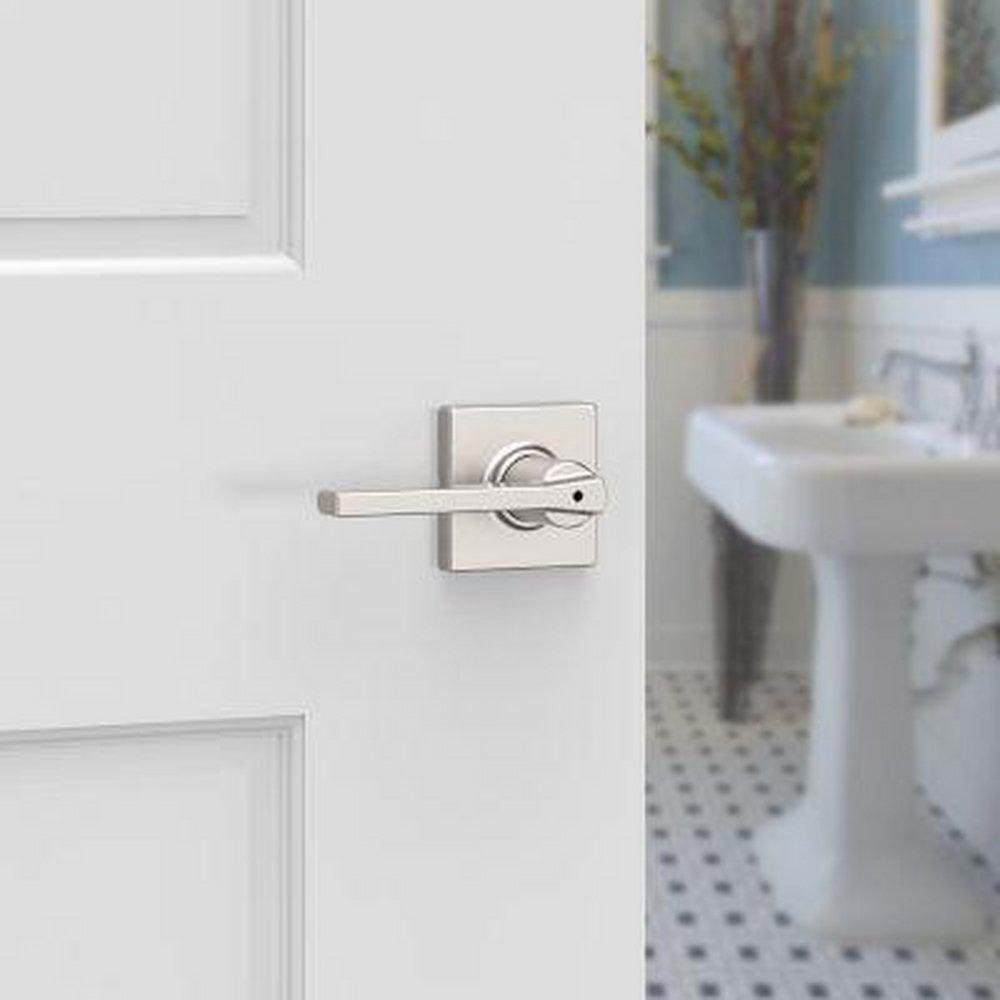 Kwikset Satin Nickel Privacy Lever 