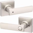 Privacy Lever in Satin Nickel