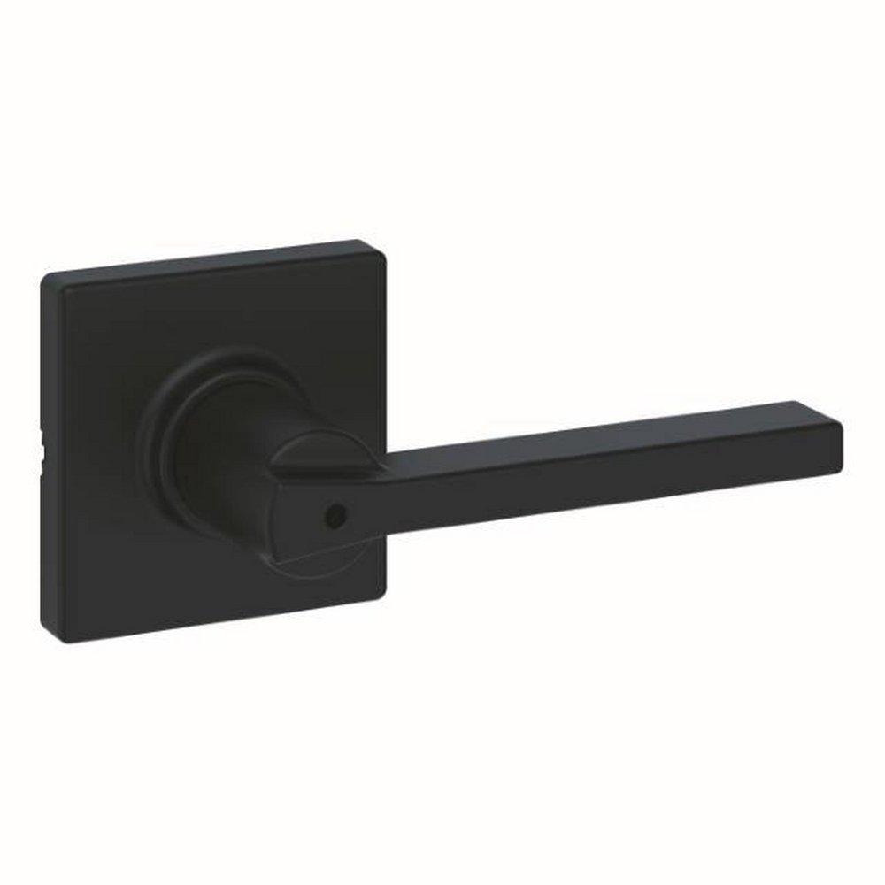 Kwikset Matte Black Privacy Lever 