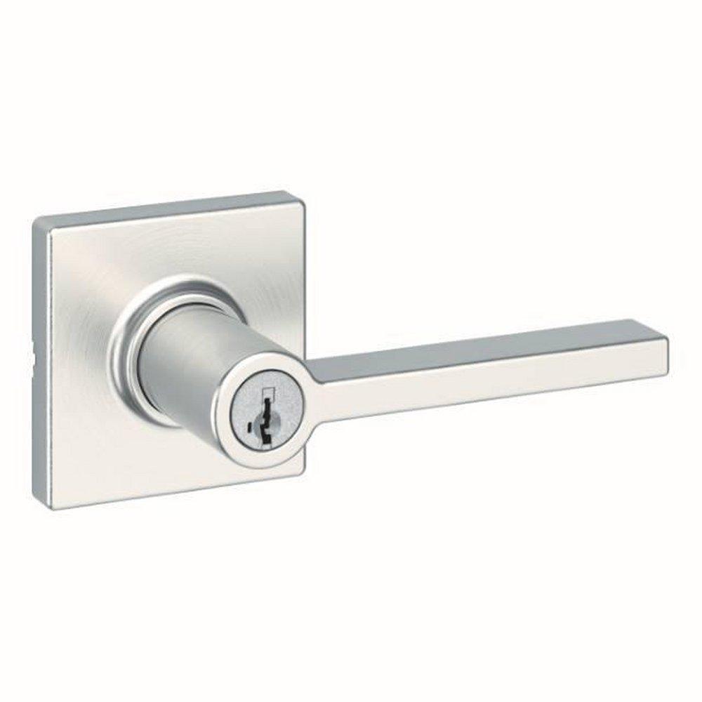 Kwikset Satin Nickel Keyed Lever 