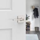 Kwikset Satin Nickel Keyed Lever 