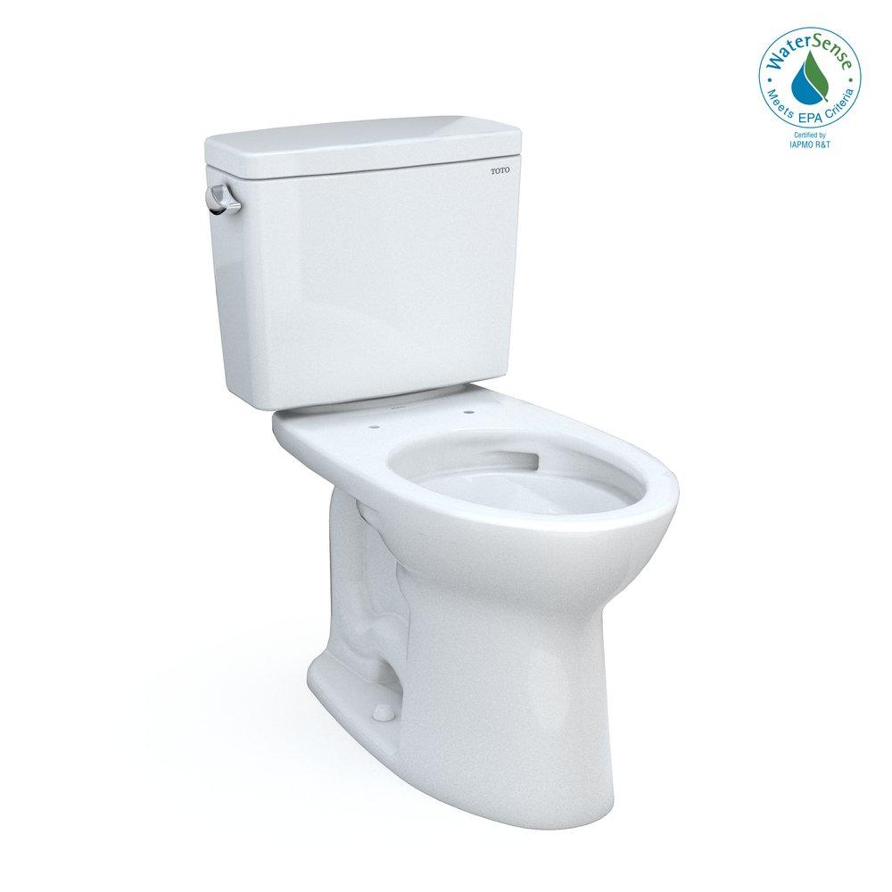1.28 gpf Elongated Two Piece Toilet in Cotton 