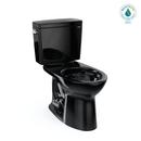 1.28 gpf Elongated Two Piece Toilet in Ebony 