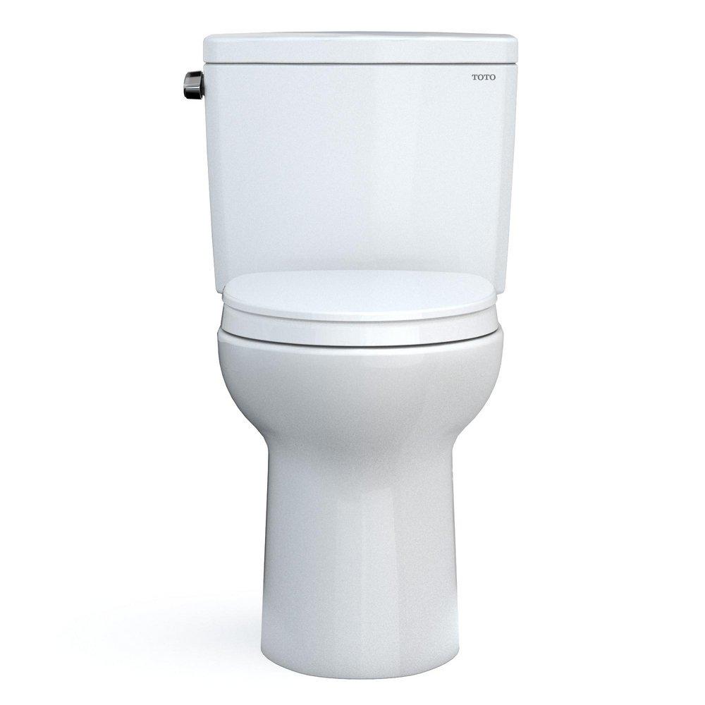 1.28 gpf Elongated Two Piece Toilet in Cotton 