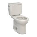 1.6 gpf Round Two Piece Toilet in Sedona Beige 