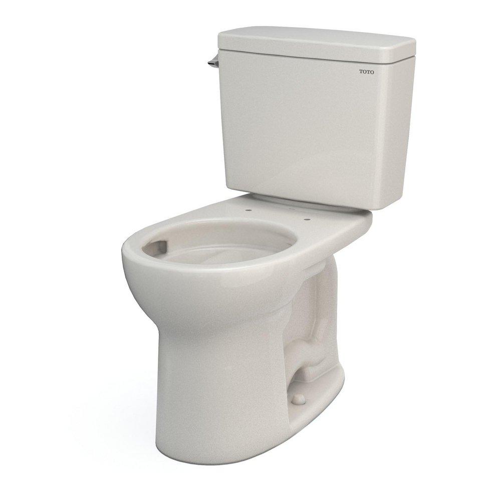 1.6 gpf Round Two Piece Toilet in Sedona Beige 