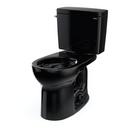 1.28 gpf Round Two Piece Toilet in Ebony 