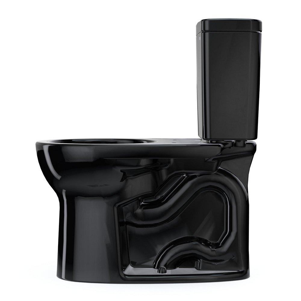 1.28 gpf Round Two Piece Toilet in Ebony 