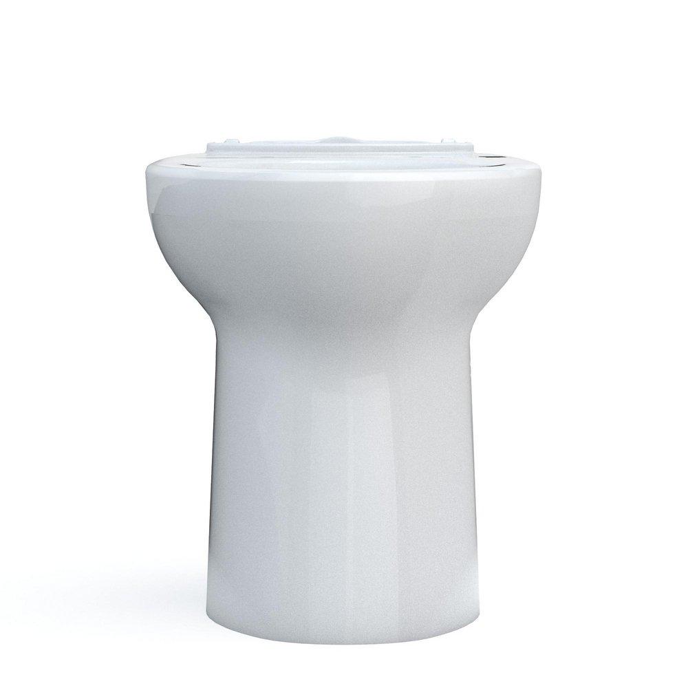 Elongated Toilet Bowl in Cotton 
