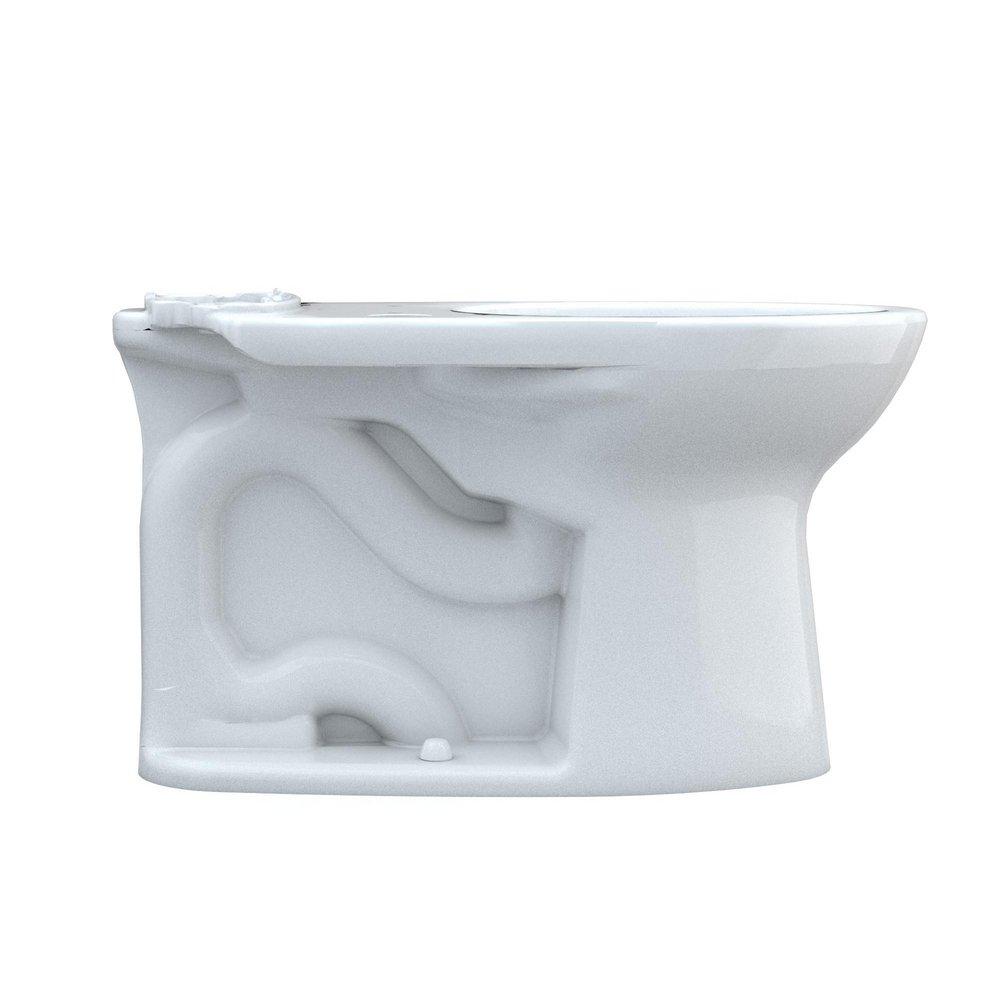 Elongated Toilet Bowl in Cotton 