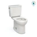 1.28 gpf Round Two Piece Toilet in Colonial White