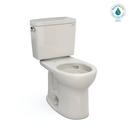 1.28 gpf Round Two Piece Toilet in Sedona Beige