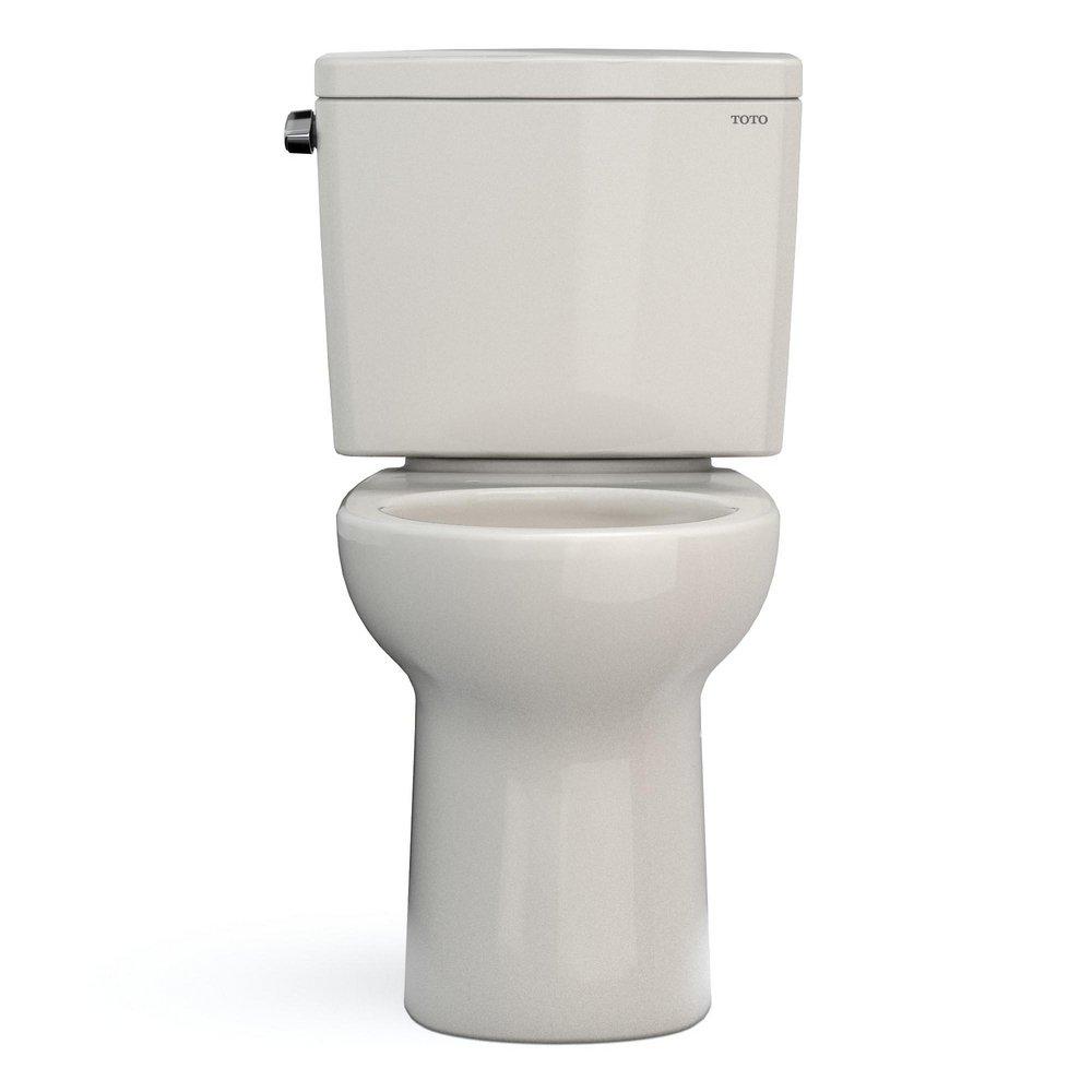 1.28 gpf Round Two Piece Toilet in Sedona Beige 