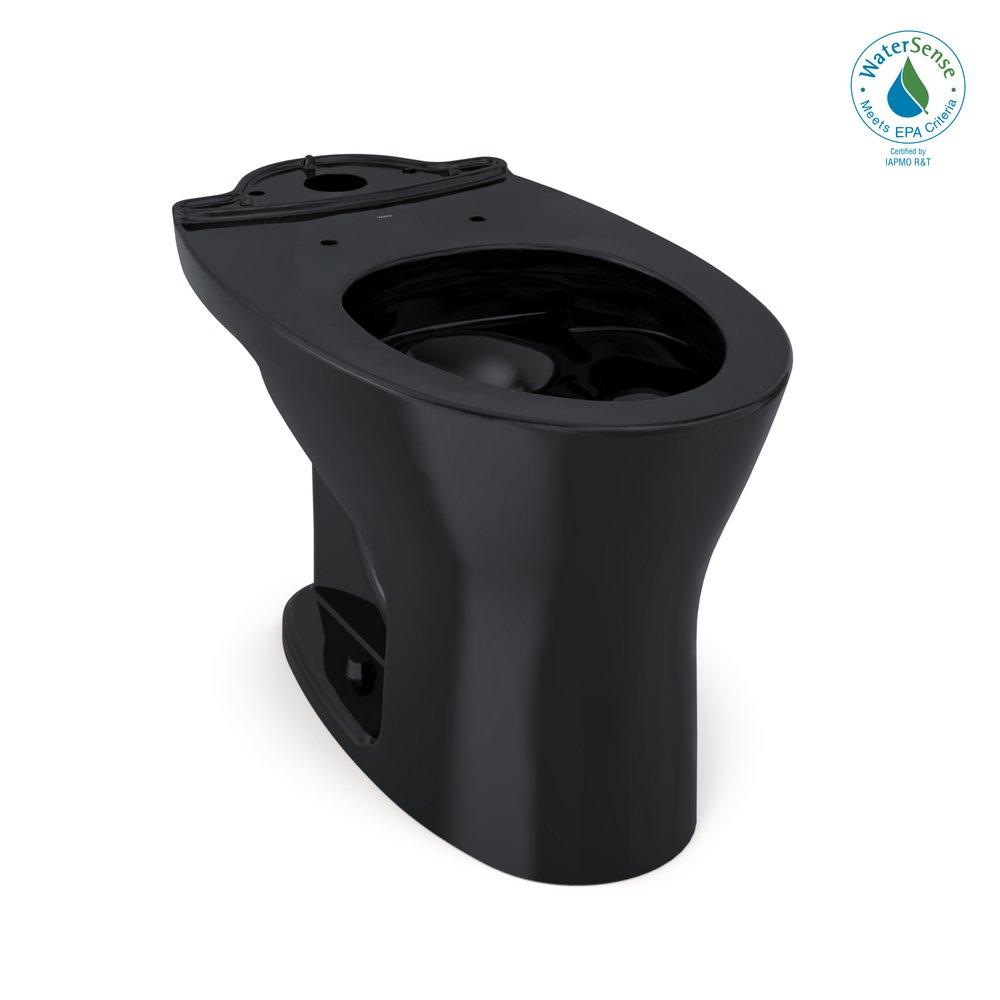 Elongated Toilet Bowl in Ebony 