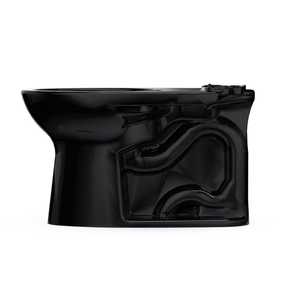 Elongated Toilet Bowl in Ebony 