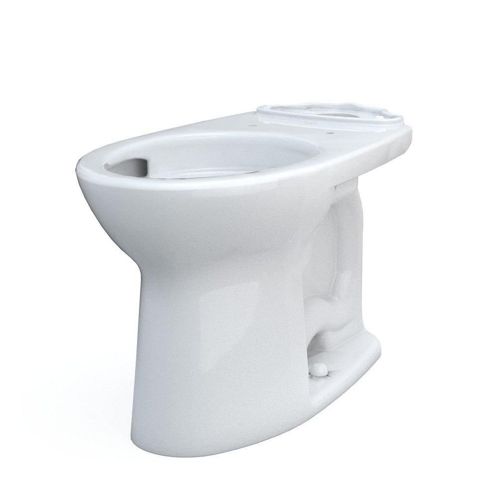 TOTO Cotton 1.28 gpf Elongated Floor Mount Bowl Toilet 