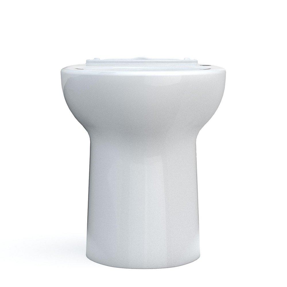 TOTO Cotton 1.28 gpf Elongated Floor Mount Bowl Toilet 