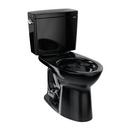 1.6 gpf Elongated Two Piece Toilet in Ebony 