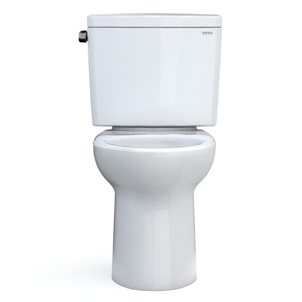 1.28 gpf Elongated Two Piece Toilet in Cotton 