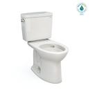 1.28 gpf Elongated Two Piece Toilet in Colonial White