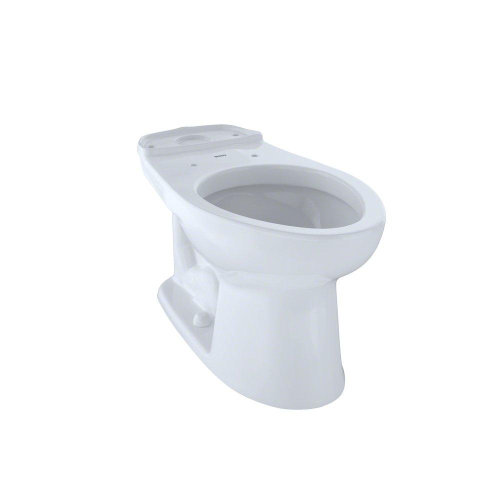 TOTO Cotton 1.28 gpf Elongated Floor Mount Bowl Toilet 