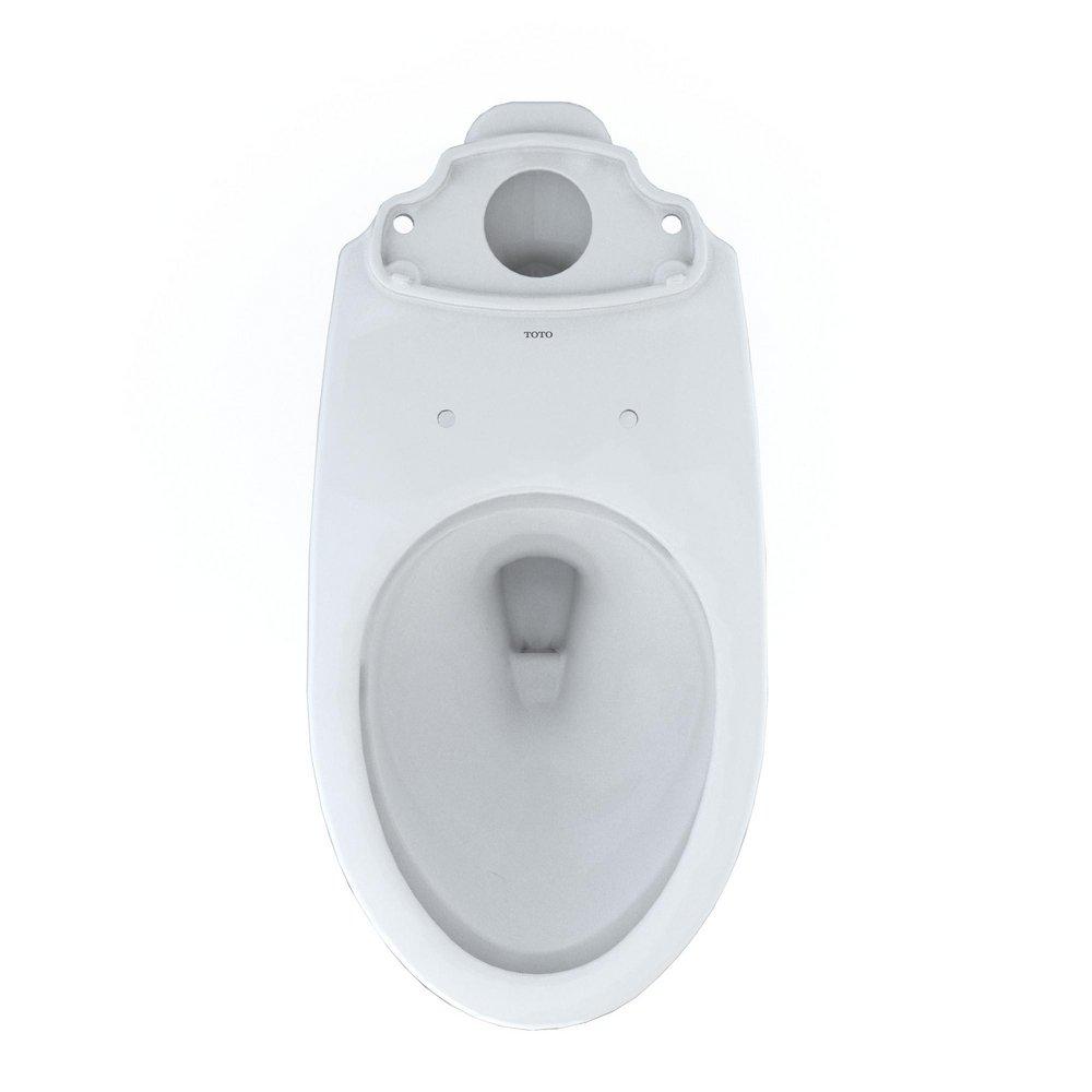 TOTO Cotton 1.28 gpf Elongated Floor Mount Bowl Toilet 
