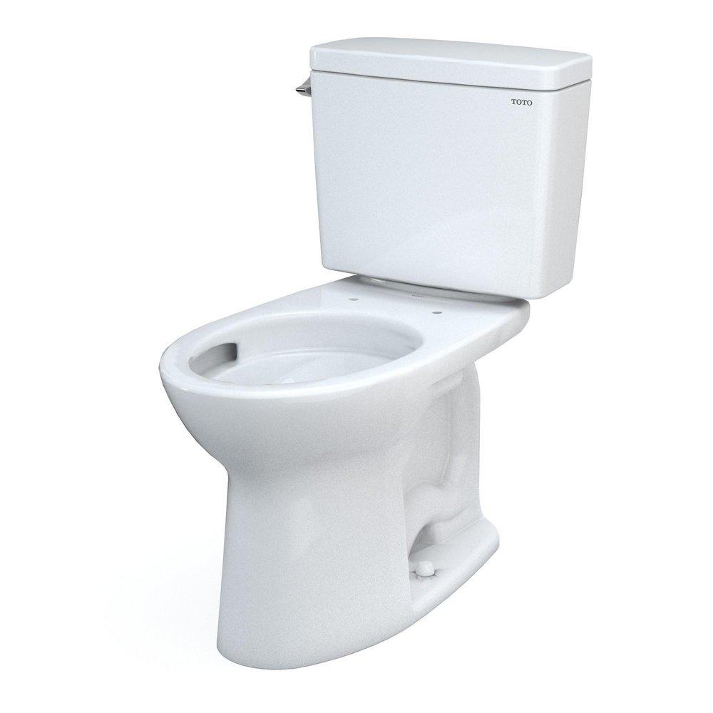 1.6 gpf Elongated Two Piece Toilet in Cotton 