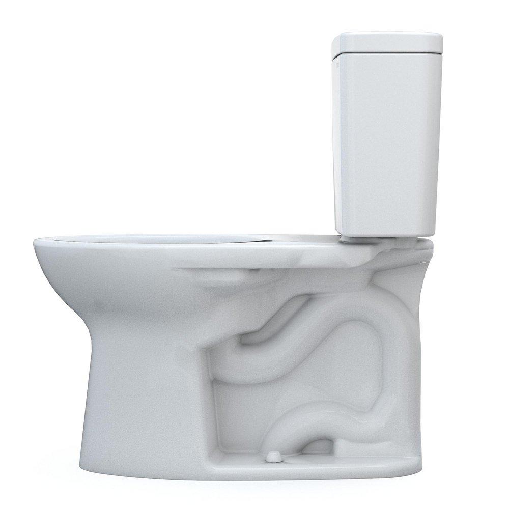 1.6 gpf Elongated Two Piece Toilet in Cotton 