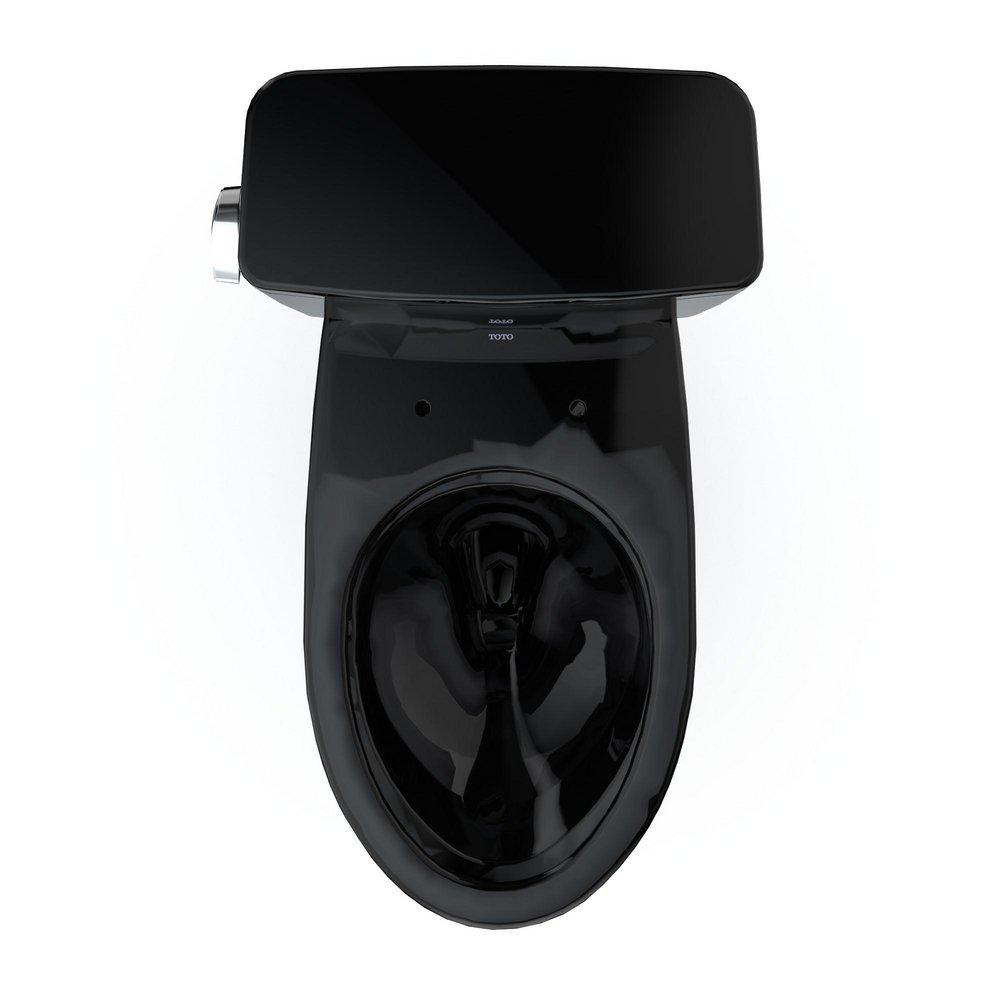 1.28 gpf Elongated Two Piece Toilet in Ebony 