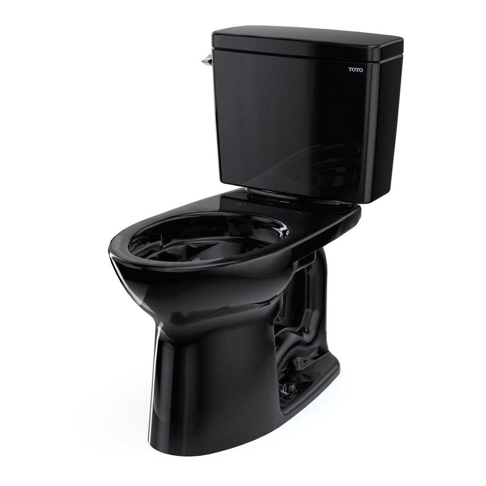 1.28 gpf Elongated Two Piece Toilet in Ebony 